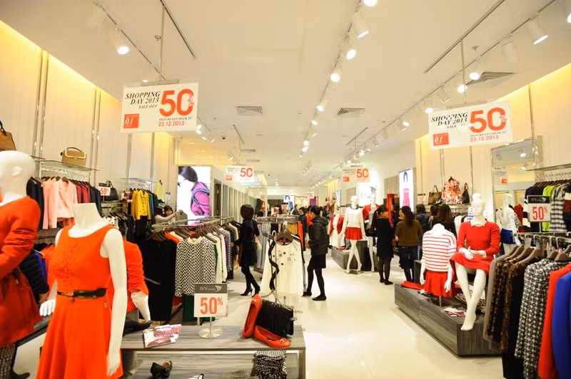 Không gian mua sắm bất tận cho các chị em Không gian mua sắm bất tận cho các chị em