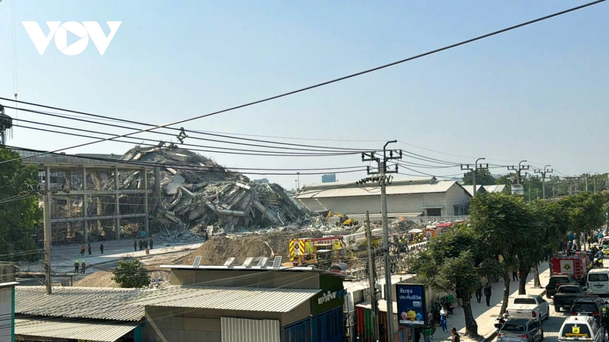 Nhieu khu vuc o Myanmar va thu do cua Thai Lan ban bo tinh trang khan cap