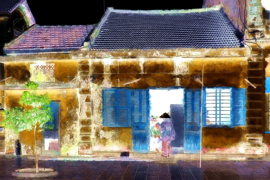 Góc phố bình dị.