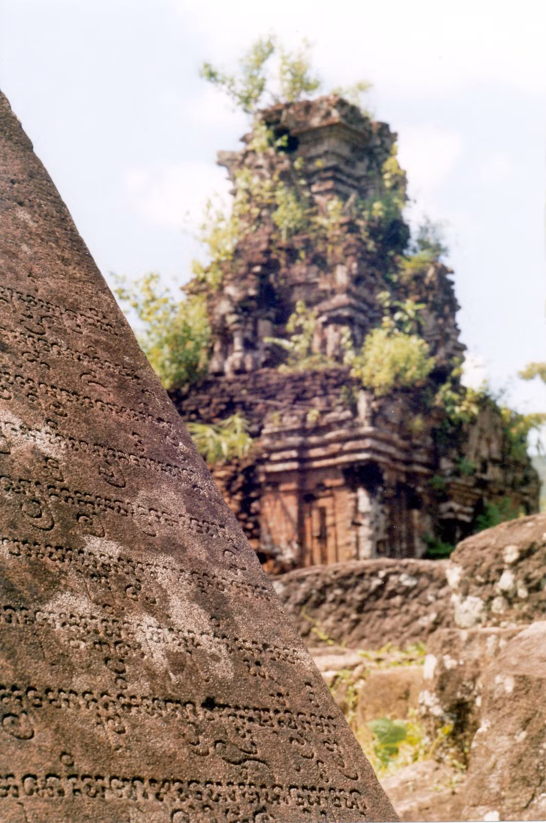 Một góc thánh địa Mỹ Sơn, Quảng Nam.