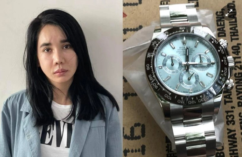 Hoa hau Ky Anh bi truy to vi trom dong ho Rolex