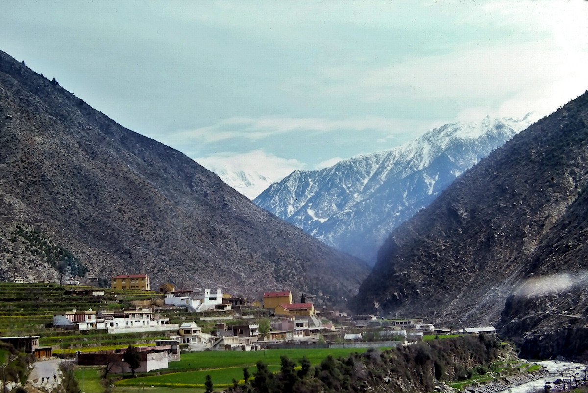 Khung cảnh ở thung lũng Swat, phía Bắc Pakistan.