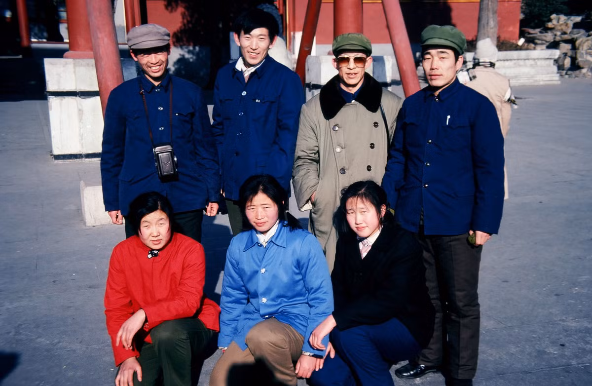 Cư dân địa phương trong công viên Bắc Hải.