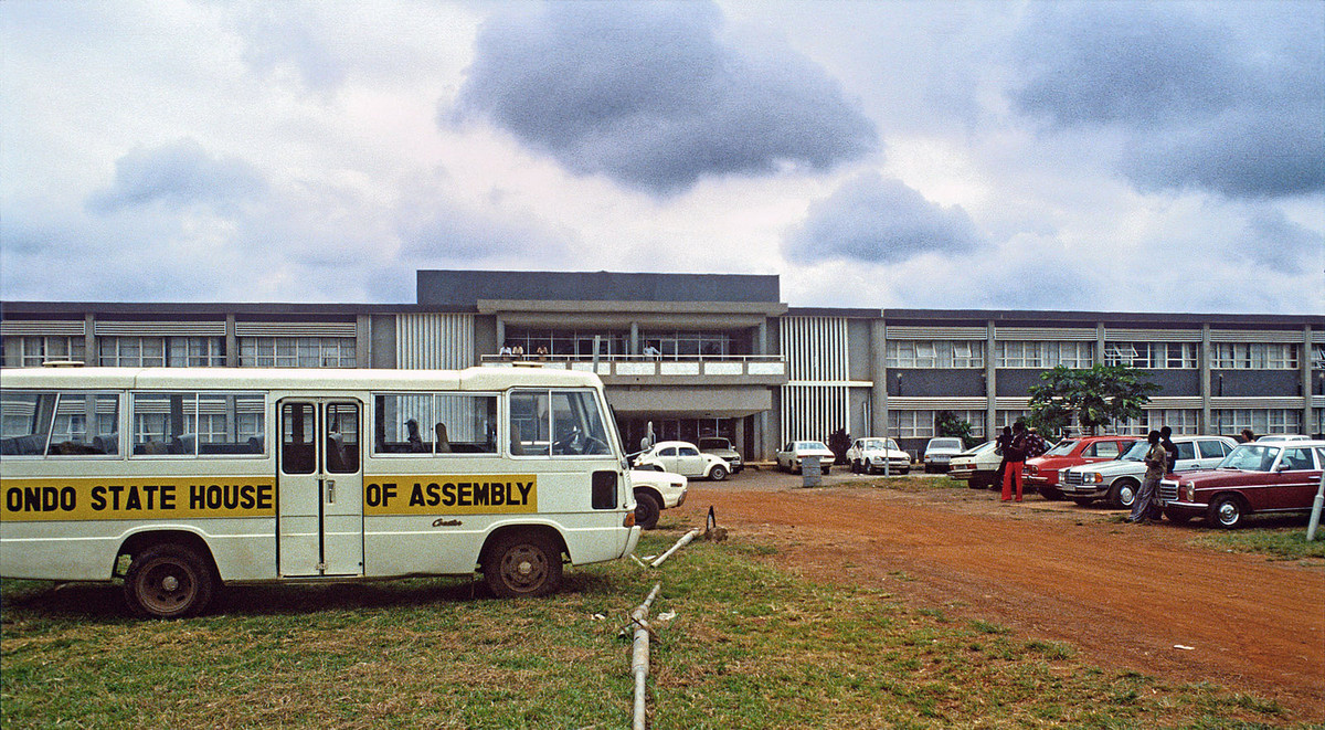 Tòa nhà Hội đồng của bang Ondo ở thành phố Akure, thủ phủ bang này.