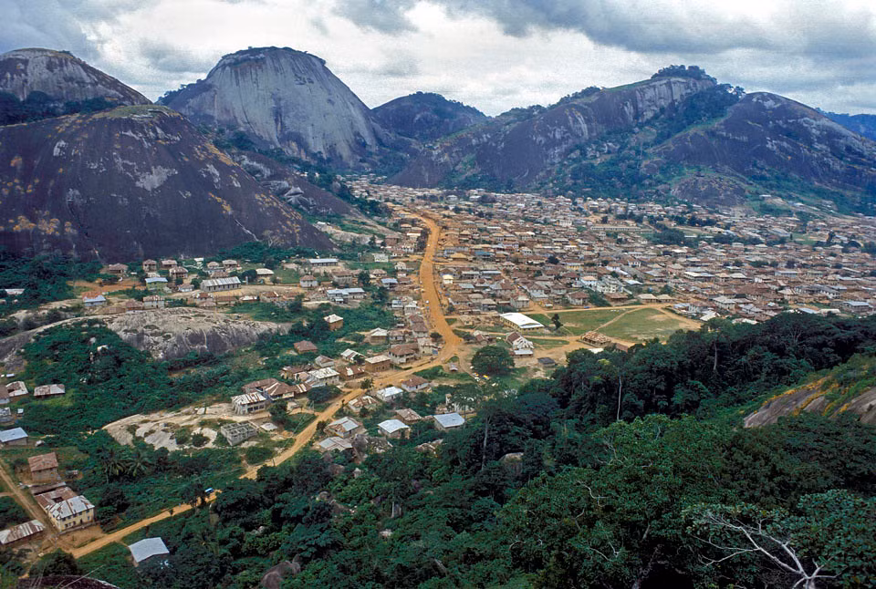 Idanre, thị trấn du lịch nổi tiếng của bang Ondo.