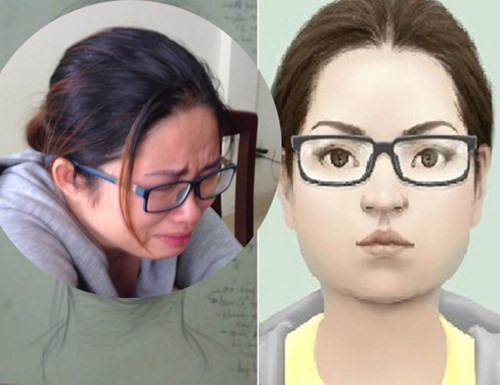 Qua phác họa của một họa sĩ với hình ảnh giống Trâm đến 85%, lực lượng Công an đã bắt giữ hung thủ và giải thoát an toàn giao cháu bé lại cho gia đình sản phụ. Lúc đầu Trâm khai nhận hành vi phạm tội là vì quá thèm con, muốn giữ hạnh phúc gia đình.