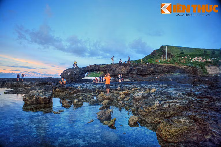 Đây là địa điểm chụp ảnh được ưa chuộng hàng đầu của giới trẻ khi đến với đảo Lý Sơn.