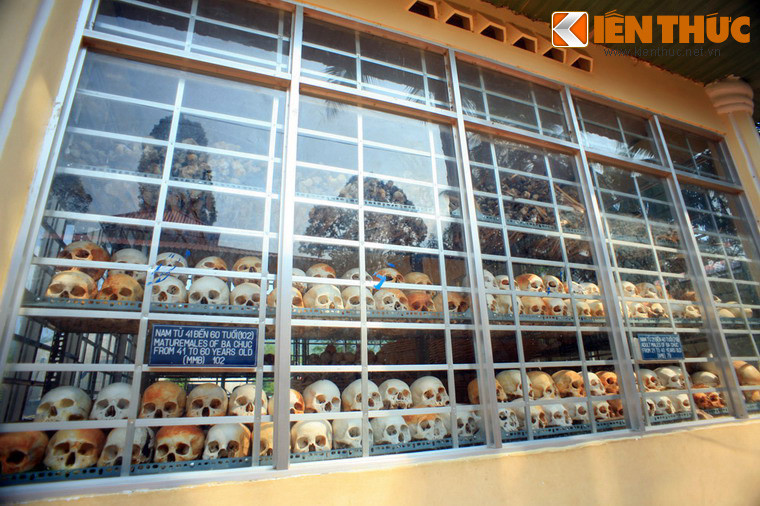 Nhà mồ là nơi lưu giữ 1.159 hài cốt của nạn nhân vụ thảm sát Ba Chúc. Những hài cốt này không có người thân đón nhận, và rất nhiều trong số đó là cùng một gia đình, dòng họ. Phần lớn nạn nhân đã bị sát hại vào ngày 18/4, khi quân Khmer Đỏ vượt biên giới dồn hết dân làng vào các ngôi chùa và trường học rồi tiến hành thảm sát.