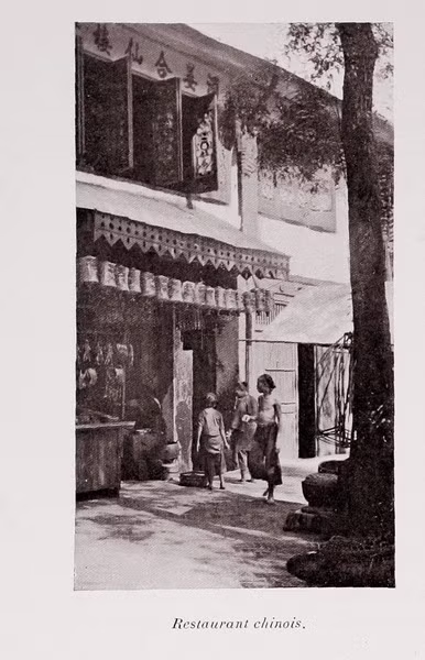 Quán ăn người Hoa ở Chợ Lớn.