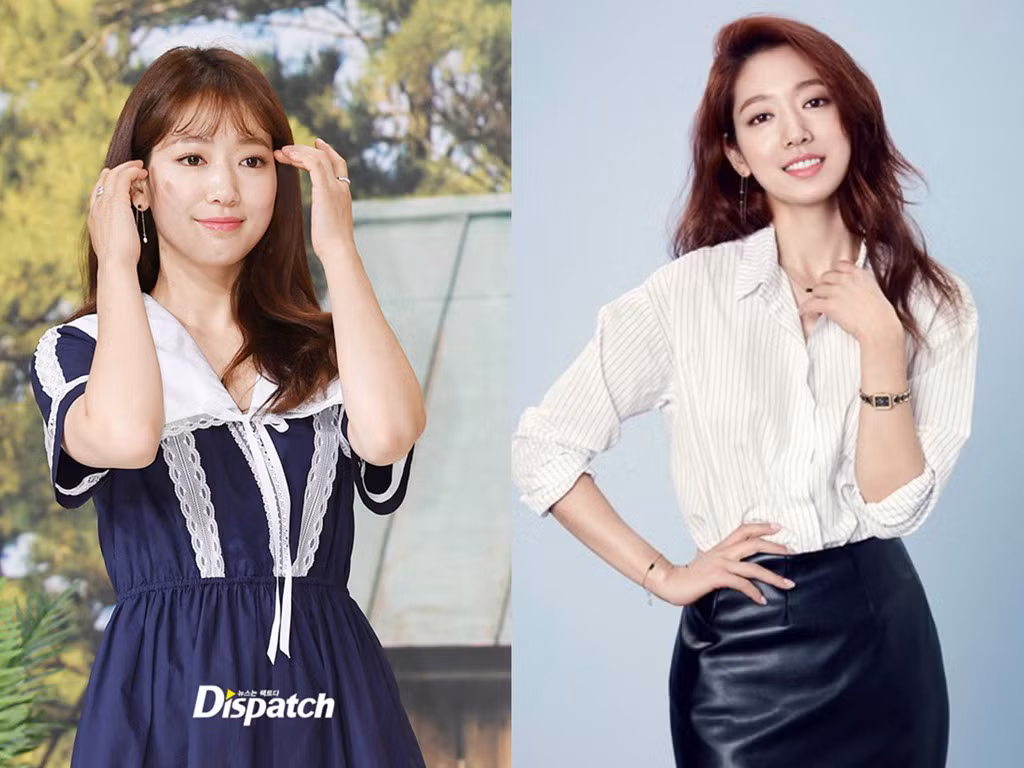 Nữ diễn viên Park Shin Hye cũng là một trong những người thuộc tuýp dễ tăng cân. Tuy vậy, cô vẫn được đánh giá là xinh đẹp, tươi tắn với gương mặt và phần bắp tay đầy đặn khi tham gia họp báo chương trình Litte House in the Forest hồi tháng 4.