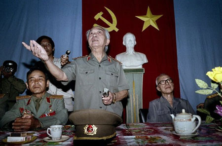 Đại tướng năm 1989. Ảnh: AFP.