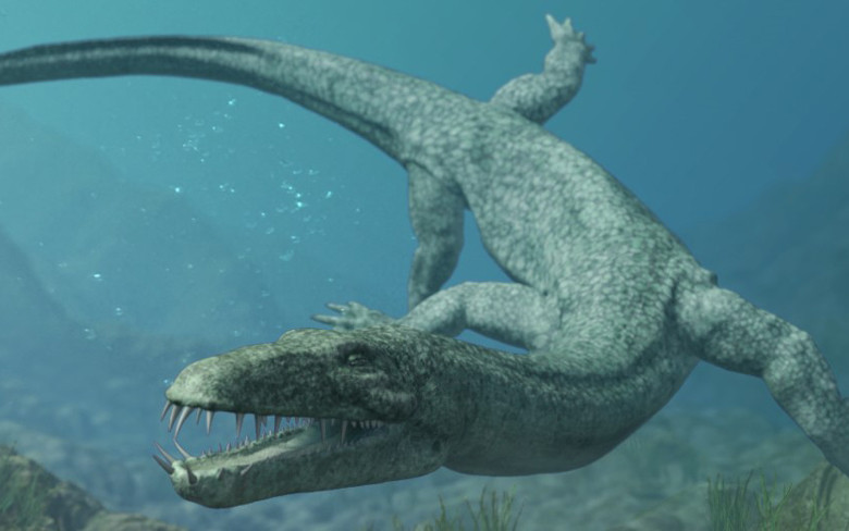 Nothosaurus là một "gã thợ săn" tài ba nhờ tốc độ di chuyển siêu nhanh và hàm răng lợi hại