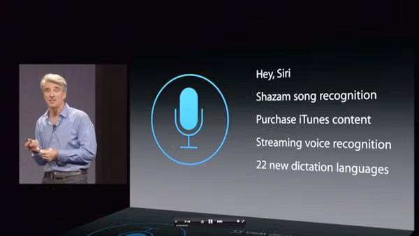 Ngoài ra, iOS 8 cũng mang đến các cải tiến cho Siri (bổ sung 22 ngôn ngữ mới, nhận diện bài hát...), thanh toán Apple Pay, gọi thoại wifi...