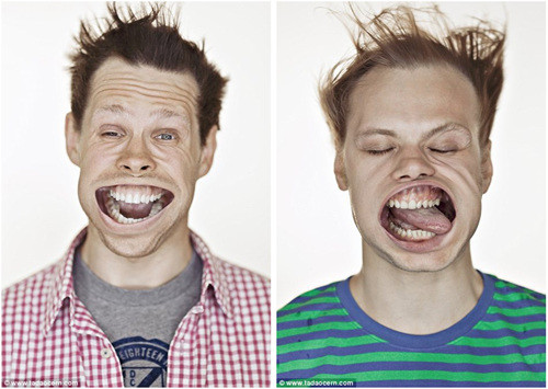 Thoạt nhìn trông họ giống như bị gió thổi vào, nhưng đây chỉ là những thủ thuật photoshop.