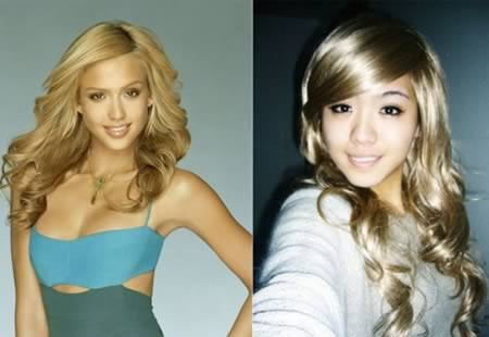 Phẫu thuật để giống Jessica Alba vì người yêu. Bạn trai của Xiaoqing, người Trung Quốc vốn hâm mộ Jessica Alba đến nỗi luôn đề nghị cô đội tóc giả vàng và trang trang điểm giống ngôi sao này. Xiaoqing đã suy nghĩ và quyết định phẫu thuật để giống nhưJessica Alba.