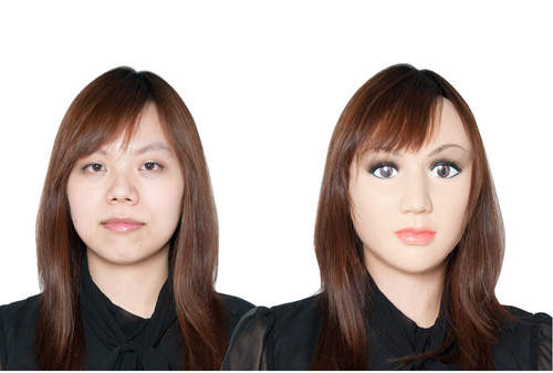 Chỉ với vài thao tác, các khách hàng đã có thể sở hữu khuôn mặt đẹp hoàn hảo.