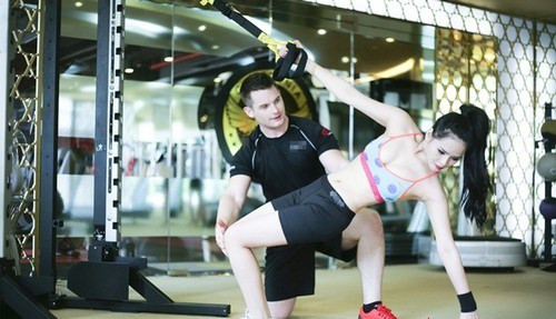 Để chuẩn bị cho cuộc thi, ứng cử viên Lại Hương Thảo miệt mài tập luyện, chuẩn bị hình thể và sức khoẻ tốt nhất cho những vòng thi.