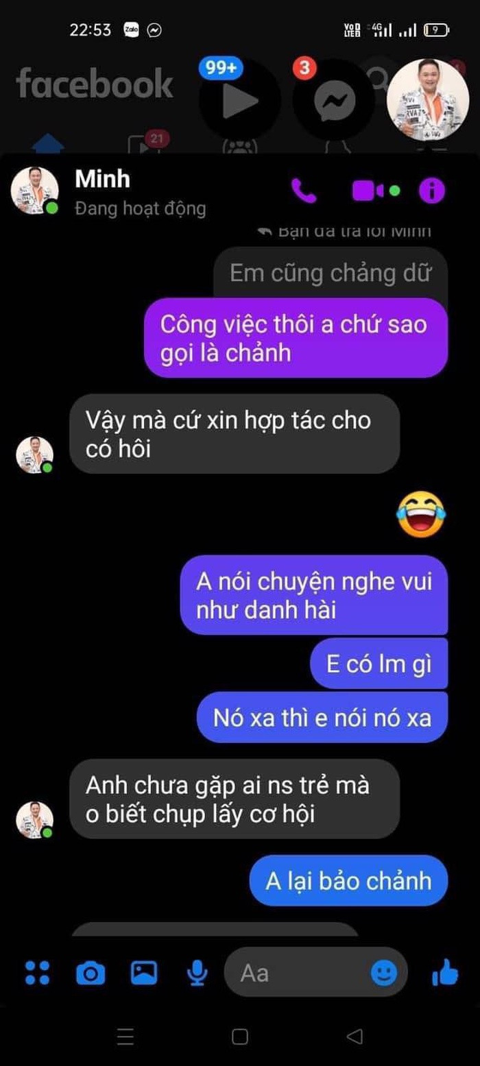 Minh Béo bị tố “ngựa quen đường cũ”, dụ dỗ diễn viên trẻ - Hình 2 Minh Beo bi to “ngua quen duong cu”, du do dien vien tre-Hinh-2