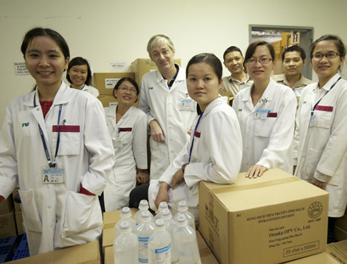 Đội ngũ khoa Dược, Bệnh viện FV.