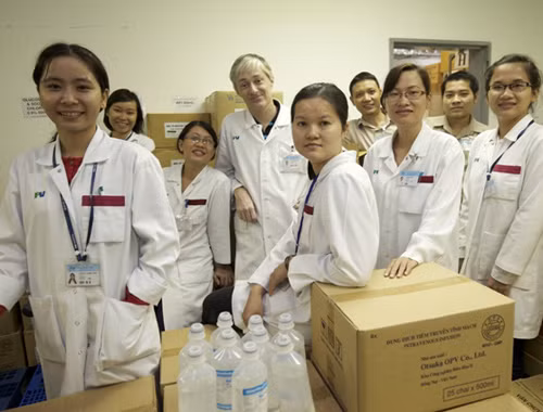 Đội ngũ khoa Dược, Bệnh viện FV.