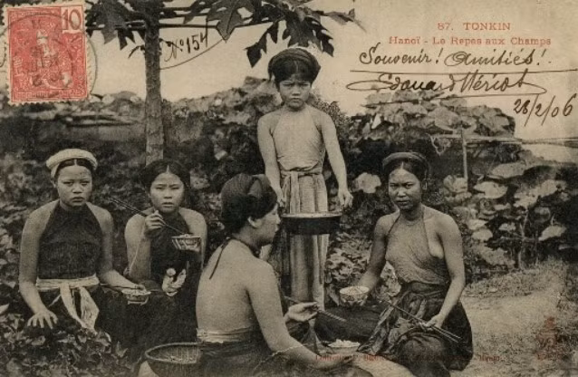 Cach an rau dua cua nguoi Viet xua