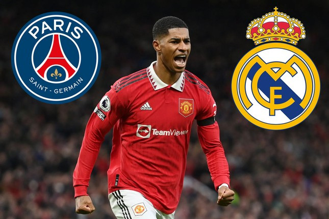 MU ra gia ban Rashford cho PSG, Real