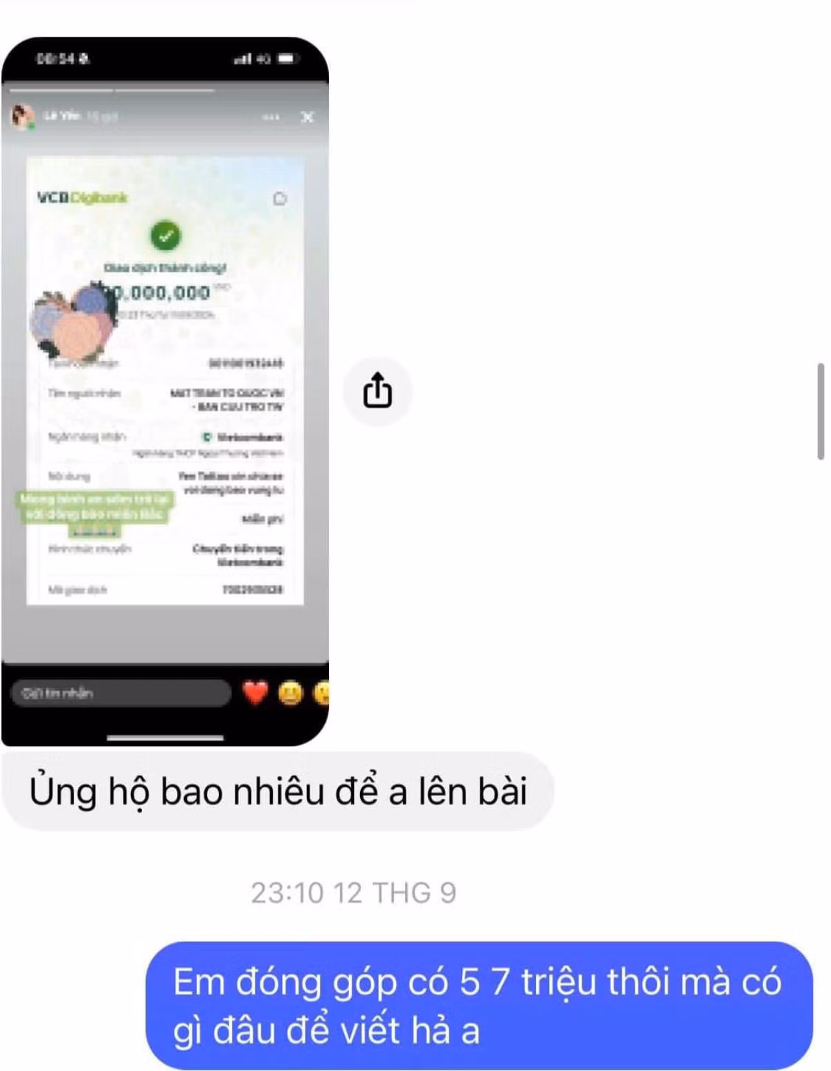 Yến Tatoo lên tiếng phân trần sau khi bị 'bóc' chuyện từ thiện - Hình 3 Yen Tatoo len tieng phan tran sau khi bi 'boc' chuyen tu thien-Hinh-3