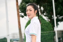 Hà Thanh Xuân khoe dáng nuột, nhan sắc U40 tươi trẻ trên sân Pickleball