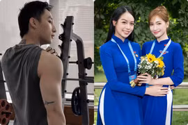 Hot face sao Việt: Sơn Tùng M-TP khoe cơ bắp ở phòng gym