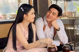 Quốc Trường thân mật Ngọc Trinh gây chú ý