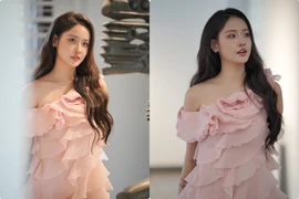 Trương Mỹ Nhân tuổi 31 xinh như búp bê, đôi chân 1m2 vẫn gây mê