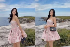 Ý Nhi gây sốt với nhan sắc rạng rỡ khi du học Australia