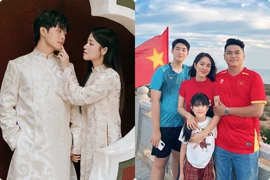 Hot face sao Việt: Vợ chồng Puka - Gin Tuấn Kiệt cùng diện áo dài đón xuân