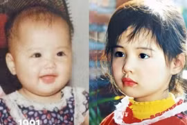 Phanh Lee khoe ảnh hiếm thời bé, nhan sắc thiên thần từ nhỏ