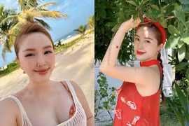 Bảo Thy vóc dáng nuột nà, mặc gợi cảm ngày càng cuốn hút