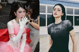 Hot face sao Việt: Ngọc Trinh lên đồ lộng lẫy như công chúa