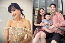 Hot face sao Việt: Thúy Hạnh gợi cảm với đầm đính đá