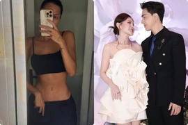 Hot face sao Việt: Minh Triệu khoe eo không chút mỡ thừa