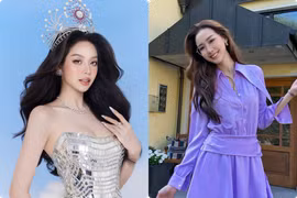 Hot face sao Việt: Thanh Thuỷ diện đầm cúp ngực lấp lánh