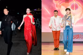 Hot face sao Việt: Vợ chồng Hồ Ngọc Hà tay trong tay tại một sự kiện