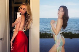 Á hậu Trúc Diễm khoe dáng thắt đáy lưng ong, nhan sắc U40 vẫn gây mê