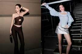 Hồ Ngọc Hà khoe vòng eo, thềm ngực táo bạo trong trang phục ôm sát