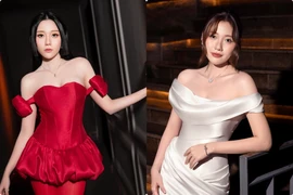 Em gái Trấn Thành khoe vẻ gợi cảm tinh tế với loạt váy cúp ngực