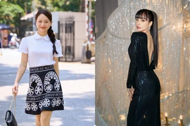 Hot face sao Việt: Lan Phương thả dáng trẻ trung trên phố