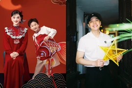 Hot face sao Việt: Lâm Khánh Chi chụp bộ ảnh Trung thu cùng con trai