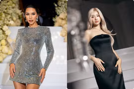 Hot face sao Việt: Hà Anh diện đầm lấp lánh khoe đường cong