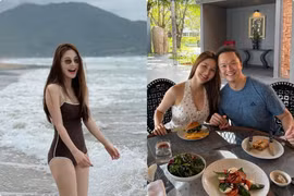 Diễm My 9X gây chú ý với sắc vóc gọn gàng sau một năm sinh con