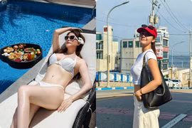 Hot face sao Việt: Trương Ngọc Ánh diện bikini đón hè