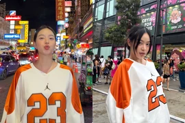 Phong cách chuẩn Gen Z của Hoa hậu Thanh Thủy tại Thái Lan