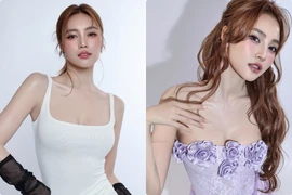 Ninh Dương Lan Ngọc khoe sắc táo bạo với váy khoét ngực ôm sát cơ thể